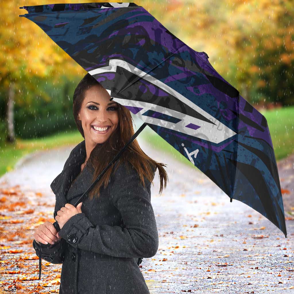 Personalized Melbourne Storm Umbrella Graffiti Grunge Abstract Urban Street Style Design
