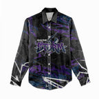 Personalized Melbourne Storm Women Casual Shirt Graffiti Grunge Abstract Urban Street Style Design
