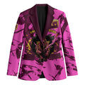 Personalised Brisbane Broncos Blazer Fierce Horse Mascot In Pink Aboriginal Dot Art Style