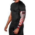 Personalized St George Illawarra Dragons Arm Sleeves Aboriginal Dot Art - Dreamtime Rugby Mascot