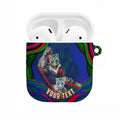 Personalized New Zealand Warriors AirPods Case Aboriginal Dot Art - Dreamtime Rugby Mascot