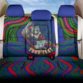 Personalized New Zealand Warriors Back Car Seat Cover Aboriginal Dot Art - Dreamtime Rugby Mascot