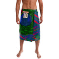 Personalized New Zealand Warriors Lavalava Aboriginal Dot Art - Dreamtime Rugby Mascot