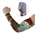 Personalized South Sydney Rabbitohs Arm Sleeves Aboriginal Dot Art - Dreamtime Rugby Mascot