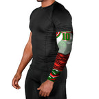 Personalized South Sydney Rabbitohs Arm Sleeves Aboriginal Dot Art - Dreamtime Rugby Mascot