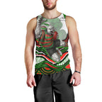 Personalized South Sydney Rabbitohs Men Tank Top Aboriginal Dot Art - Dreamtime Rugby Mascot