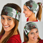 Personalized South Sydney Rabbitohs Neck Gaiter Aboriginal Dot Art - Dreamtime Rugby Mascot
