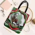 Personalized South Sydney Rabbitohs Tote Bag Aboriginal Dot Art - Dreamtime Rugby Mascot