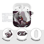 Personalized Manly Warringah Sea Eagles AirPods Case Aboriginal Dot Art - Dreamtime Rugby Mascot
