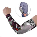 Personalized Manly Warringah Sea Eagles Arm Sleeves Aboriginal Dot Art - Dreamtime Rugby Mascot