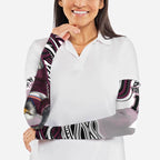 Personalized Manly Warringah Sea Eagles Arm Sleeves Aboriginal Dot Art - Dreamtime Rugby Mascot