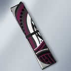 Personalized Manly Warringah Sea Eagles Auto Sun Shade Aboriginal Dot Art - Dreamtime Rugby Mascot