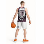 Personalized Manly Warringah Sea Eagles Basketball Jersey Aboriginal Dot Art - Dreamtime Rugby Mascot
