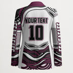 Personalized Manly Warringah Sea Eagles Blazer Aboriginal Dot Art - Dreamtime Rugby Mascot