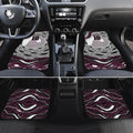Personalized Manly Warringah Sea Eagles Car Mats Aboriginal Dot Art - Dreamtime Rugby Mascot