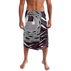 Personalized Manly Warringah Sea Eagles Lavalava Aboriginal Dot Art - Dreamtime Rugby Mascot