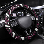 Manly Warringah Sea Eagles Steering Wheel Cover Aboriginal Dot Art - Dreamtime Rugby Mascot