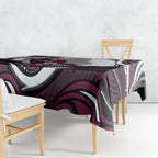 Personalized Manly Warringah Sea Eagles Tablecloth Aboriginal Dot Art - Dreamtime Rugby Mascot