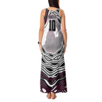 Personalized Manly Warringah Sea Eagles Tank Maxi Dress Aboriginal Dot Art - Dreamtime Rugby Mascot