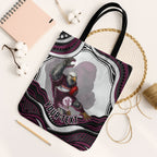 Personalized Manly Warringah Sea Eagles Tote Bag Aboriginal Dot Art - Dreamtime Rugby Mascot