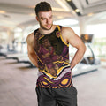Personalized Brisbane Broncos Men Tank Top Aboriginal Dot Art - Dreamtime Rugby Mascot