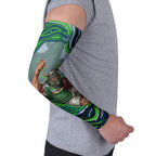 Personalized Canberra Raiders Arm Sleeves Aboriginal Dot Art - Dreamtime Rugby Mascot