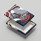 Personalized Newcastle Knights Canvas Wall Art Aboriginal Dot Art - Dreamtime Rugby Mascot