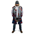 Personalized Newcastle Knights Cloak Aboriginal Dot Art - Dreamtime Rugby Mascot