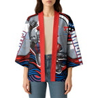 Personalized Newcastle Knights Kimono Aboriginal Dot Art - Dreamtime Rugby Mascot