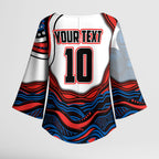 Personalized Newcastle Knights Kimono Sleeve Blouse Aboriginal Dot Art - Dreamtime Rugby Mascot