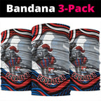 Personalized Newcastle Knights Neck Gaiter Aboriginal Dot Art - Dreamtime Rugby Mascot