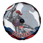 Personalized Newcastle Knights Spare Tire Cover Aboriginal Dot Art - Dreamtime Rugby Mascot