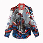Personalized Newcastle Knights Women Casual Shirt Aboriginal Dot Art - Dreamtime Rugby Mascot