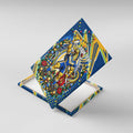 Personalized Parramatta Eels Rugby Christmas Canvas Wall Art Holiday Mascot Graphic Art Festive Lights Bow