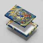 Personalized Parramatta Eels Rugby Christmas Canvas Wall Art Holiday Mascot Graphic Art Festive Lights Bow