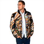 Personalized Wests Tigers Rugby Christmas Padded Jacket Holiday Mascot Graphic Art Festive Lights Bow