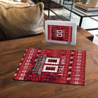 Personalized St George Illawarra Dragons Christmas Puzzle Australian Rugby Fans - Pixelated Ugly Xmas Pattern Mascot Santa