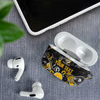 Personalized Richmond Tigers AirPods Case Aboriginal Dot Painting Graffiti Style
