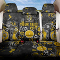 Personalized Richmond Tigers Back Car Seat Cover Aboriginal Dot Painting Graffiti Style