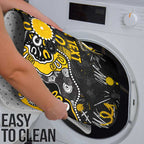 Personalized Richmond Tigers Bathroom Set Aboriginal Dot Painting Graffiti Style