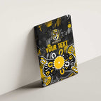Personalized Richmond Tigers Canvas Wall Art Aboriginal Dot Painting Graffiti Style