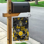 Personalized Richmond Tigers Garden Flag Aboriginal Dot Painting Graffiti Style