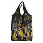 Personalized Richmond Tigers Grocery Bag Aboriginal Dot Painting Graffiti Style