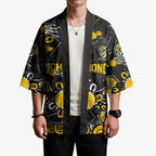 Personalized Richmond Tigers Kimono Aboriginal Dot Painting Graffiti Style