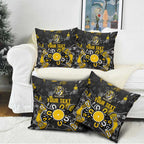 Personalized Richmond Tigers Pillow Cover Aboriginal Dot Painting Graffiti Style