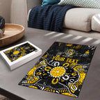 Personalized Richmond Tigers Puzzle Aboriginal Dot Painting Graffiti Style