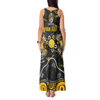 Personalized Richmond Tigers Tank Maxi Dress Aboriginal Dot Painting Graffiti Style