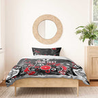 Personalized St Kilda Saints Bedding Set Aboriginal Dot Painting Graffiti Style