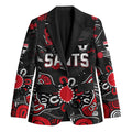 Personalized St Kilda Saints Blazer Aboriginal Dot Painting Graffiti Style