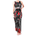 Personalized St Kilda Saints Tank Maxi Dress Aboriginal Dot Painting Graffiti Style